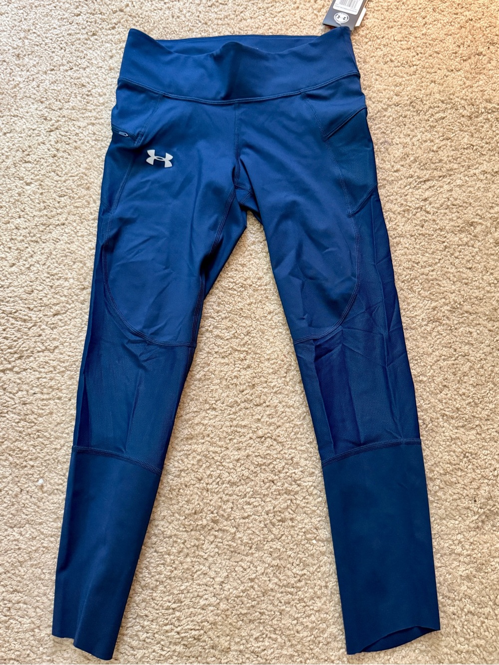 Under Armour Navy Blue Compression Workout Leggings